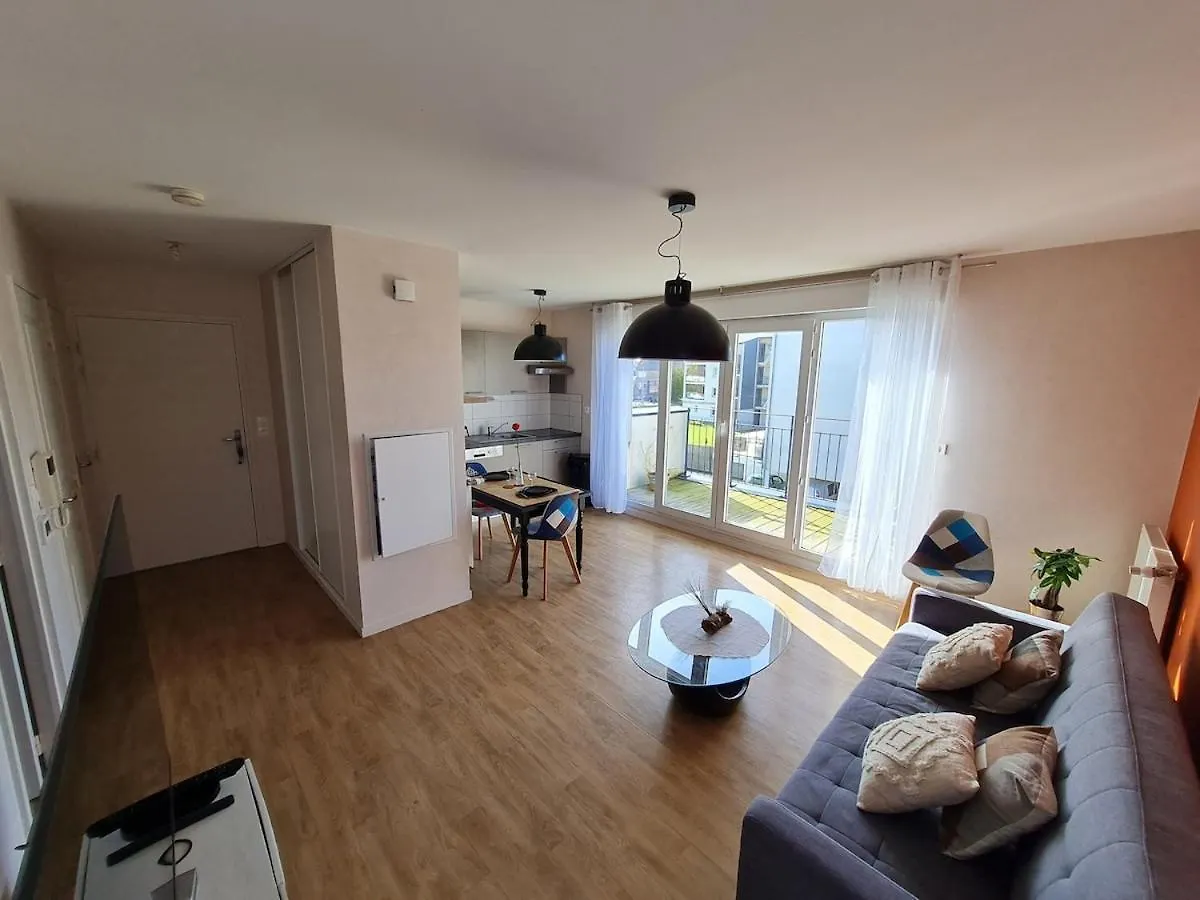 Appartement Avec Terrasse Proche Plage Sillon 圣马洛